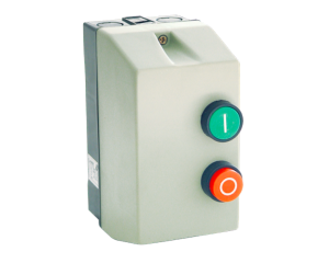 Motor start relais 400V inclusief kast en motorbeveiliging 18A