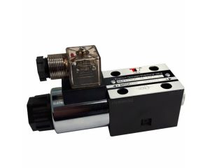 NG6 12V Cetop Elektrisch 4/2 stuurventiel, PA verbonden, BT verbonden