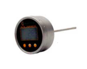 Digitale thermometer met achter aansluiting 1/2" BSP