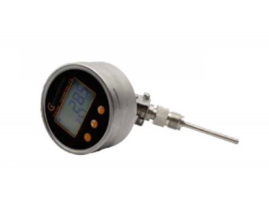 Digitale thermometer met hoek aansluiting 1/2" BSP