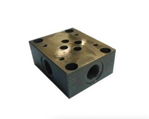 NG6 base plate with side ports & without relief valve