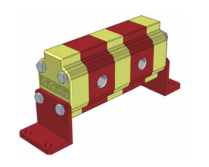 Verdeelmotor zonder kleppen 2 voudig, 1,2-5,6 l/min