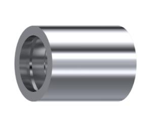 Pershuls RVS voor DN 5/16" geschikt voor omvlochten geribbelde PTFE slang