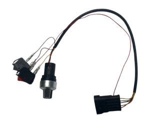 Control kabel DC Servo motor incl. potmeter, schakelaar en stekker