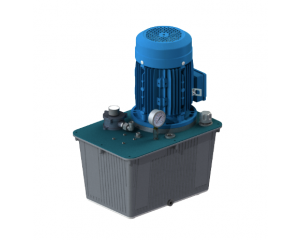 400V 4kW hydraulic power pack with 30 liter aluminum tank
