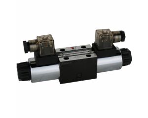 NG6 24 VDC Cetop Elektrisch 4/3 stuurventiel, ABT Verbonden P Gesloten 315 bar