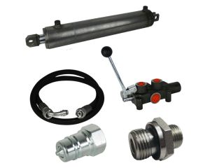 Tractor kloofmachine set 10 ton