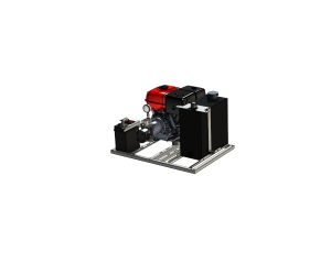 Hydraulic power unit with 13 HP petrol engine | 4.5cc pump | 30 liter tank