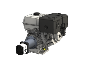 Honda GX390 (QXE4) 13 hp Petrol engine with pre-mounted gear pump pump group 2