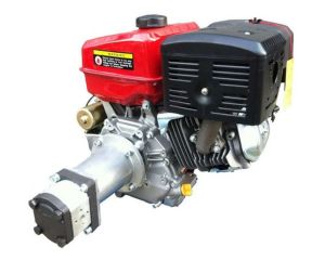 PTM390pro petrol engine with pre-mounted 4,5cc gear pump - pump group 2