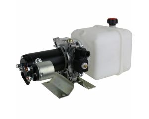 12V 0.8kW standard mini powerpack double acting with 4 liter tank